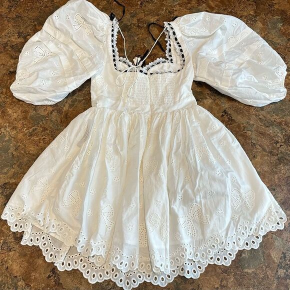 NWT FOR LOVE & LEMONS Ellis Mini Dress Size Small - Picture 9 of 13